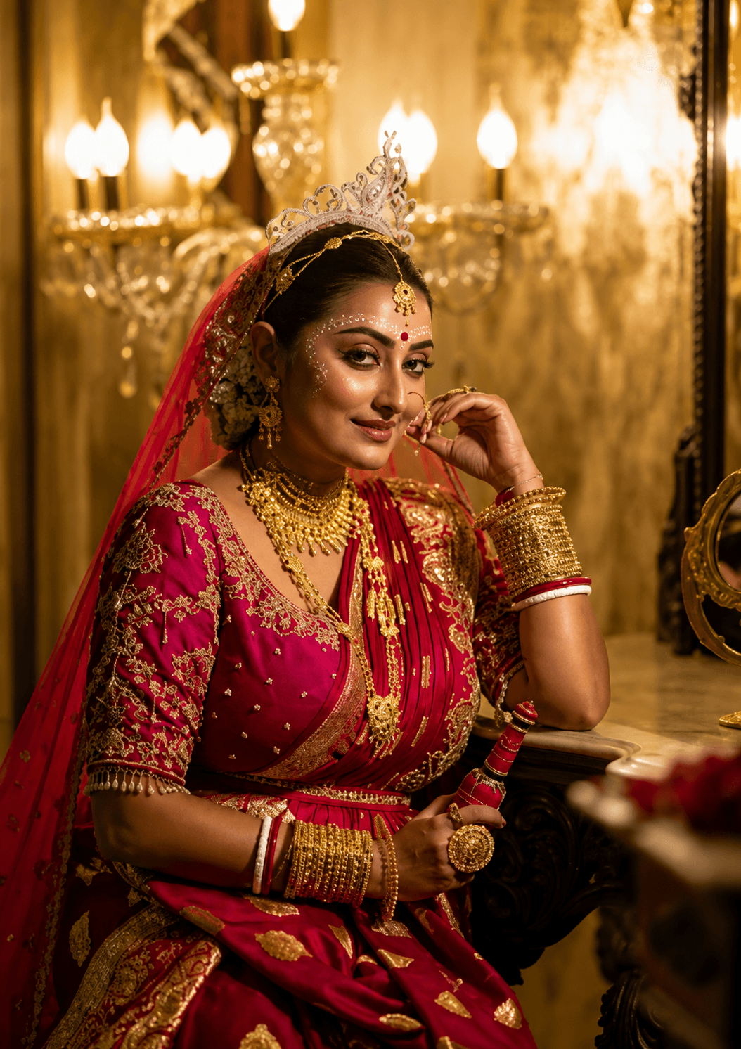 Traditional Modern Bride by MB's Makeup Studio